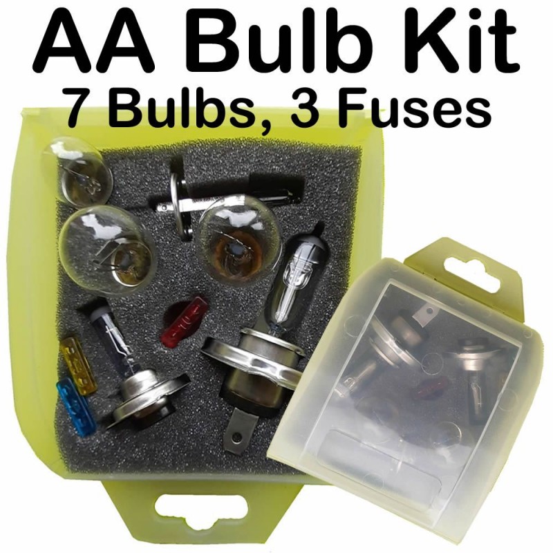 AA car essentials bulb kit