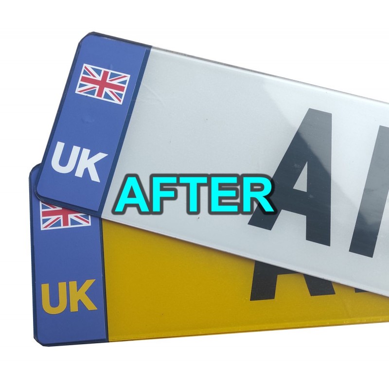 uk number plate stickers