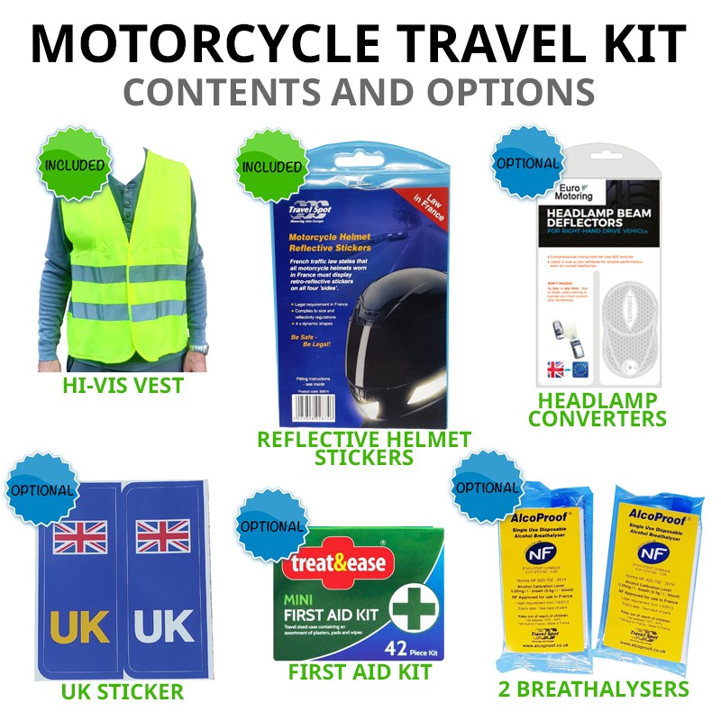 motorcycle travel kit
